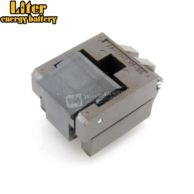 Тестирование ИС Enplas и выжигание розетки для SOP16 SO16 SOIC16 шаг посылка: 1 27 мм Ширина: 3 9