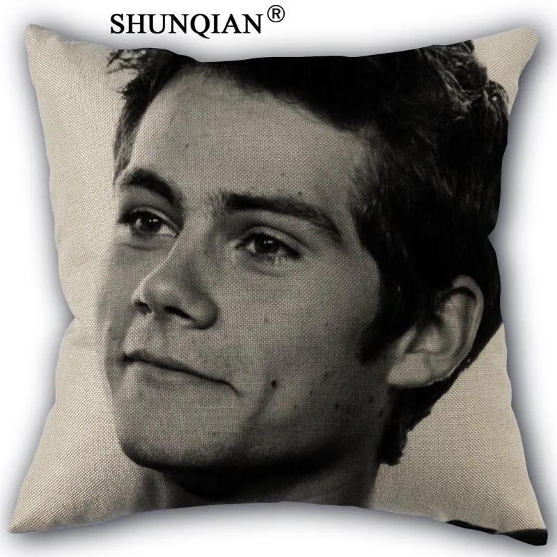 Чехол для подушки dylan o brien индивидуальный чехол из хлопка и льна домашний