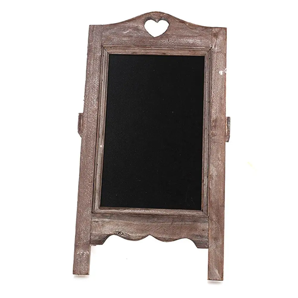 Matte Surface Wooden Small Blackboard Memo Board Menu Card Desktop Restaurant Creative Multifunctional | Канцтовары для офиса и