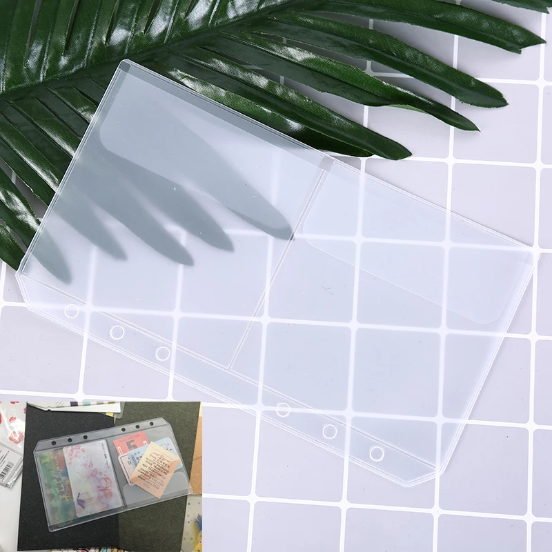 A6 Мидори Стандартный ПВХ карман мешок путешественника Тетрадь прозрачный