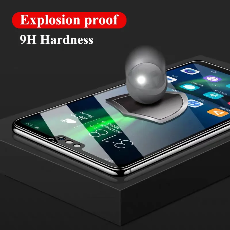 8x max Защитное стекло для Huawei Honor 8 xmax 8c c x c8 x8 протектор экрана huawey hono закалённое