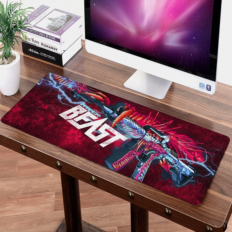 70*30 см Hyper Beast M4A1 CS Go коврик для мыши csgo скины игровой коврики CS: Игры Геймер