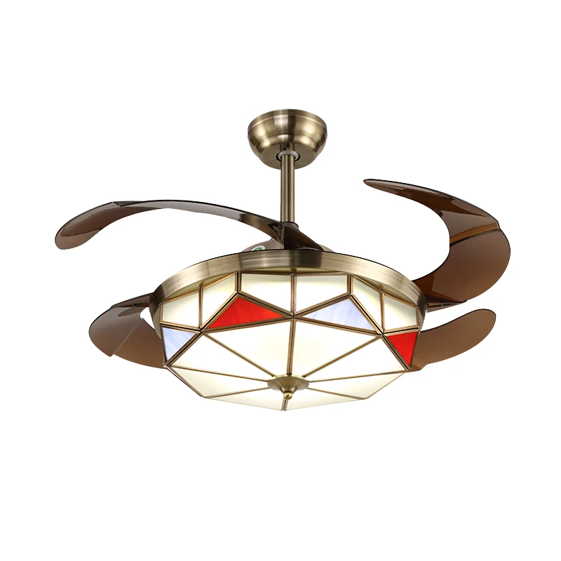 Средневековый потолочный вентилятор светильник s высокой мощности 36 Вт 220 В с