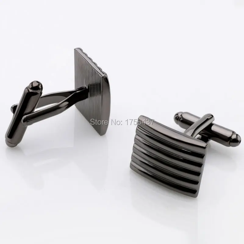 Горячая распродажа черная квадратная зеркальная застежка для мужского костюма