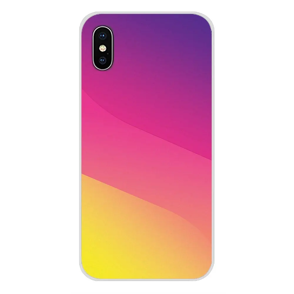 Градиент цвета Роскошный гибрид для Huawei P Smart Mate Honor 7A 7C 8C 8X 9 P10 P20 Lite Pro Plus Аксессуары