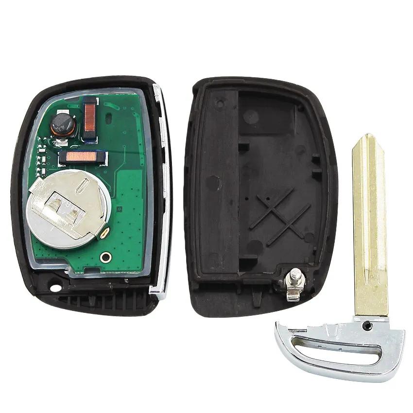 3 кнопки новый стиль Замена Автомобильный смарт ключ-брелок полный ключ 433 МГц 46