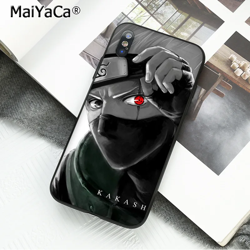 MaiYaCa чехол для телефона боль Hokage Наруто Какаши shippuden rinnegan для iPhone 6S 6plus 7plus 8 8Plus X Xs MAX 5 5S XR