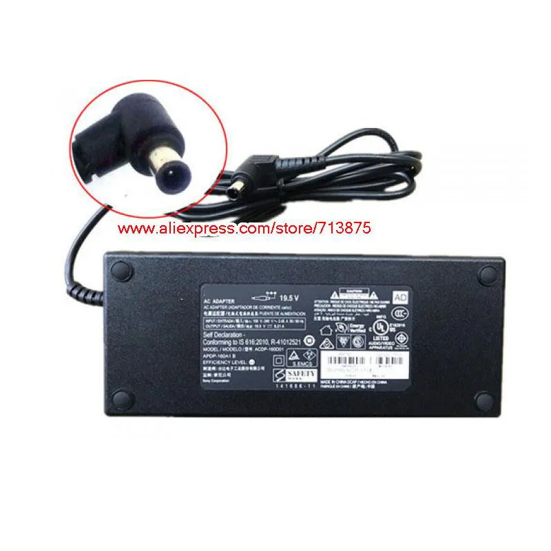 Натуральная ACDP 160D01 160W Зарядное устройство для Sony ТВ 19 5 V 8.21A XBR43X800E Bravia XBR 55X850D 160E01 KD
