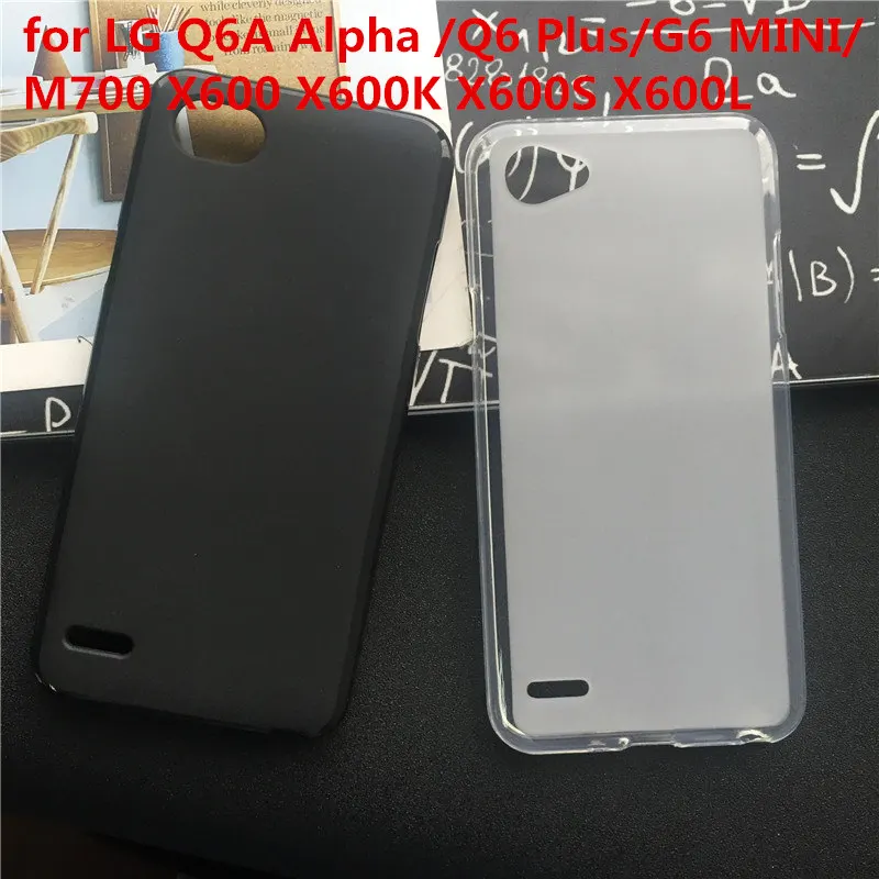 Чехол для LG Q6A Alpha чехлы мягкий силиконовый чехол телефона s Q6 Plus/ G6 MINI/M700 X600 X600K X600S