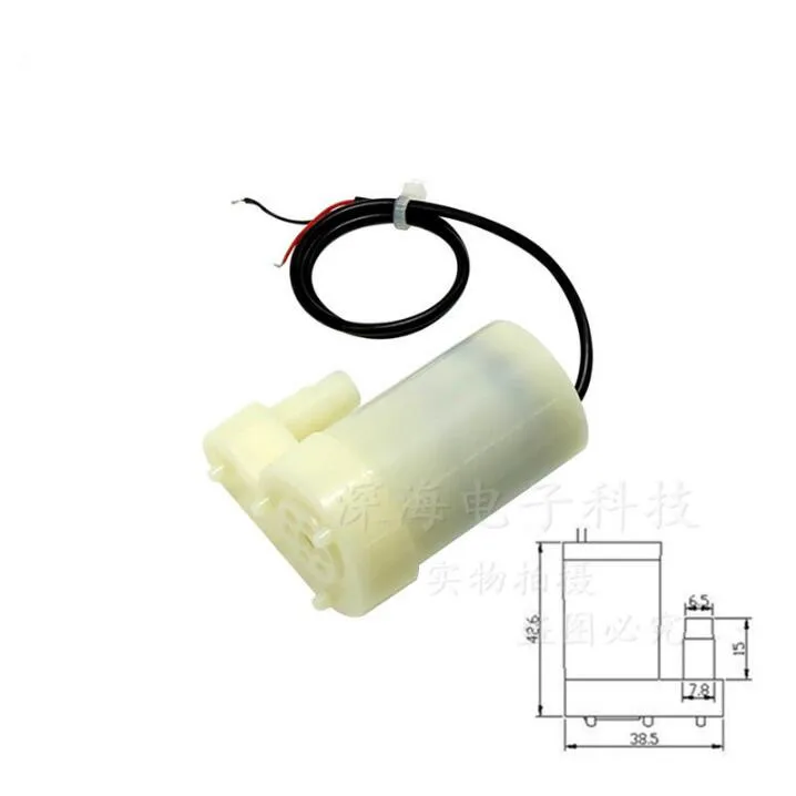 Новый DC 3 ~ 5V микро Ультра маленький размер практичный аквариум водяной насос DIY