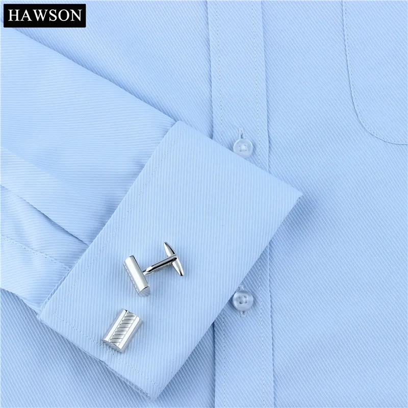 Formal Plain Metal Cufflinks for Business Gift HAWSON Jewelry Mens Shirt Accessory Button | Украшения и аксессуары