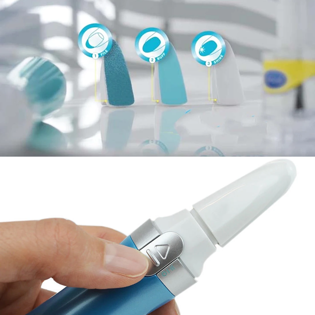 Электрическая машинка для маникюра и педикюра сменные головки пилка ногтей