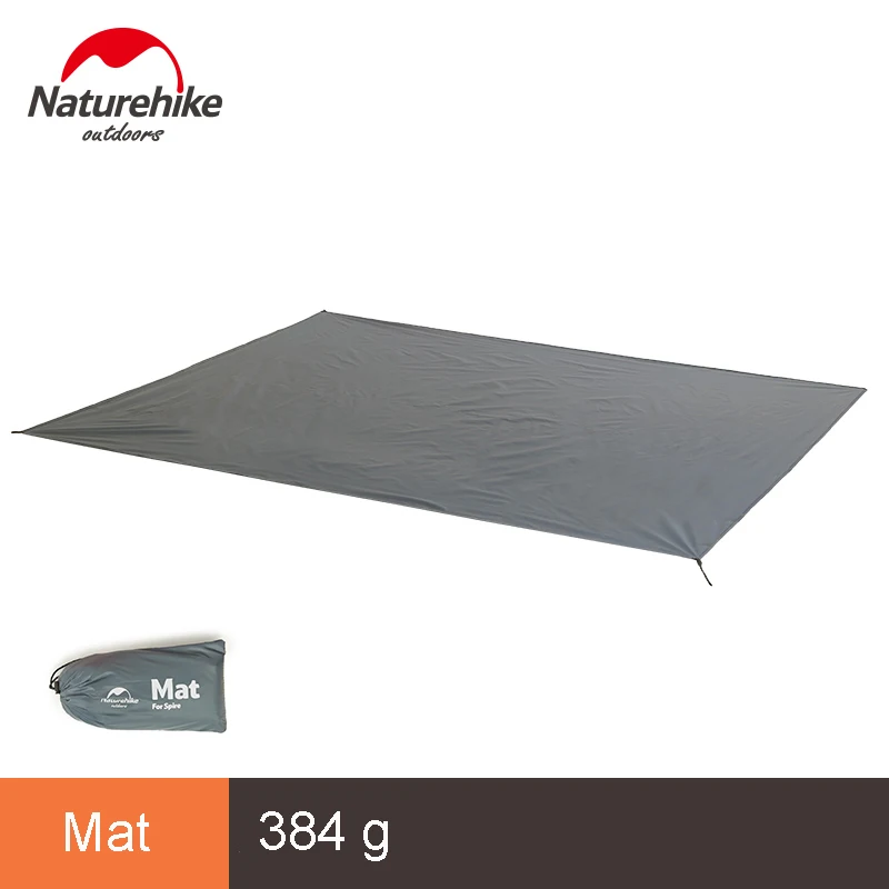 Mat Naturehike Spire 1 человек Водонепроницаемый Тент Палатка Сверхлегкий Открытый Кемпинг Пикник двухслойная палатка NH17T030-L - Цвет: Mat