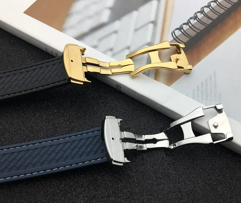 Водонепроницаемый ремешок для часов резиновый силиконовый ремень Omega AT150 20 мм Sea