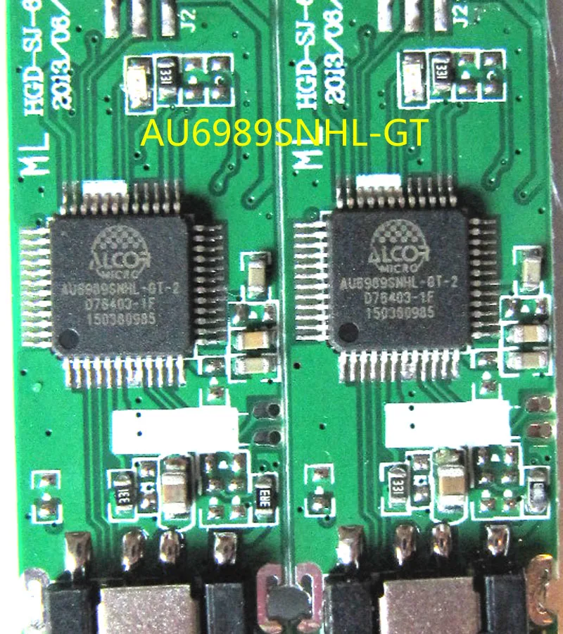 USB флэш накопитель PCBA AU6989SNHL GT Pendrive OTG двойной порт диск контроллер: MicroUSB и usb