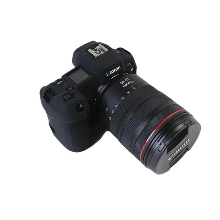 Новый силиконовый кожаный брони чехол защитный для Canon EOS R беззеркальная