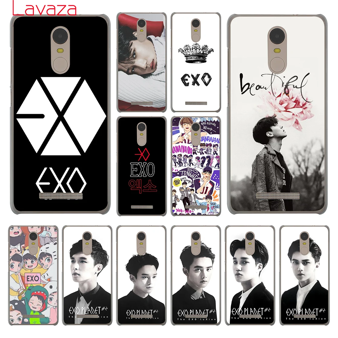 Твердый чехол для телефона Lavaza Kpop exo Lucky one Xiaomi Redmi 8A 7A 6A 5A K20 Note 8 8T 7 5 6 Pro 4 4X|case for