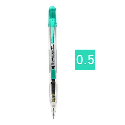Pentel PD105T боковой пресс 0,5 мм 0,7 мм механический карандаш для школы и офиса канцелярские принадлежности - Цвет: 1 -pcs green 0.5mm