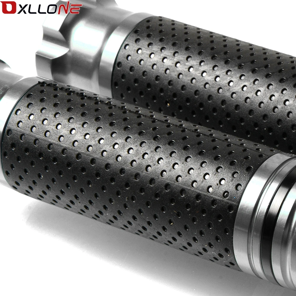 Алюминиевые ручки для мотоцикла Yamaha R1 R6 R7 FZ1 FZ6 MT01 Aprilia RSV 1000 Triumph Daytona 675 7/8 дюйма 22