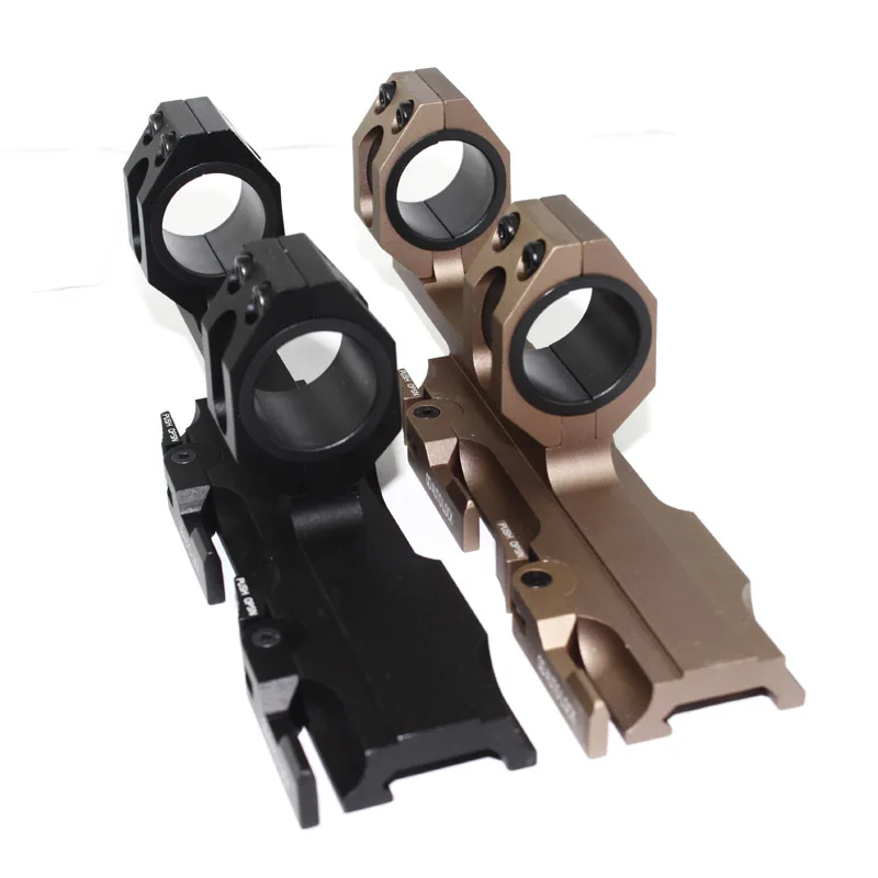 Quick Detach Cantilever Scope Ring Mount 25mm-30mm Dual Ring 20mm Rail Auto Lock Free shipping