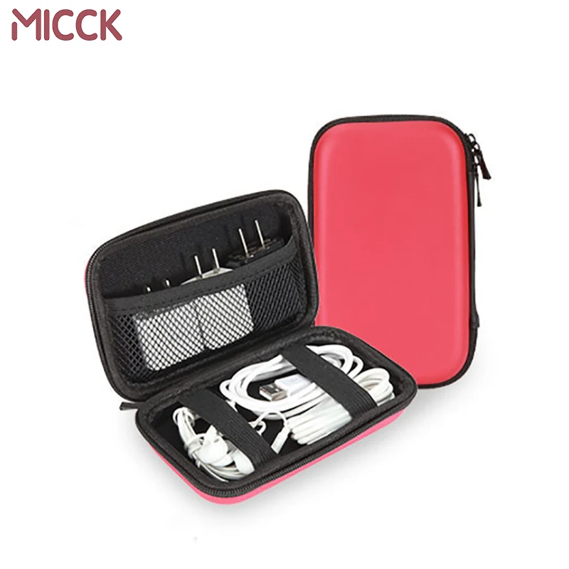 Переносная цифровая сумка для хранения MICCK посылка USB кабель упаковка наушников