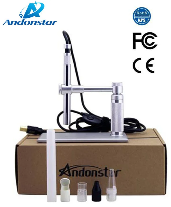 Цифровой микроскоп Andonstar 2 МП USB 500x8 светодиосветодиодный|usb magnifier|microscope videomicroscope