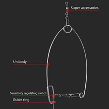Аксессуары из нержавеющей стали, катапульта, пружина, полный артефакт скорости, части, ленивый человек, автоматический рыболовный крючок, джиг