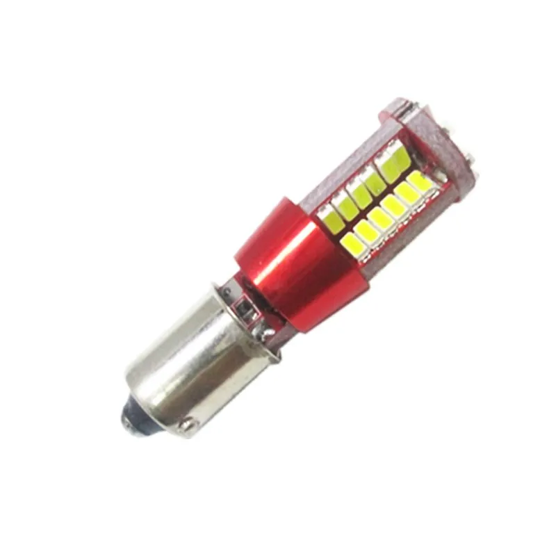 2X BA9S Canbus 57 SMD 3014 светодиодный Авто T4W BAX9S H6W BAY9S H21W белый 12V автомобильный боковой Клин зазора двери маркер обратный фара