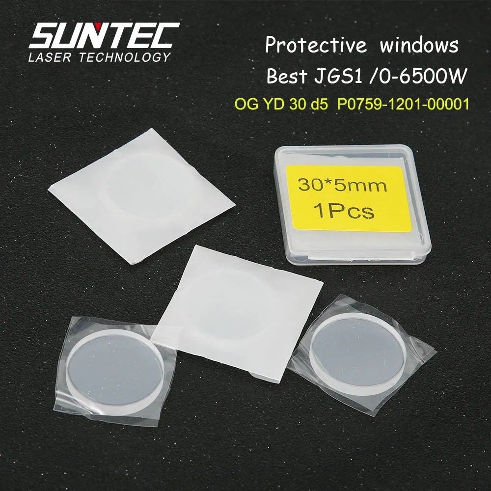 Suntec 30*5 мм OG волоконные лазерные защитные окна/Защитные зеркала/P0795 1201 00001 для Hans WSX