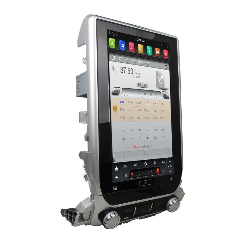 1024*768 IPS 1 din 13 3 &quotPX6 Android 9 0 автомобильный DVD плеер для Toyota Land Cruiser LC200 2018