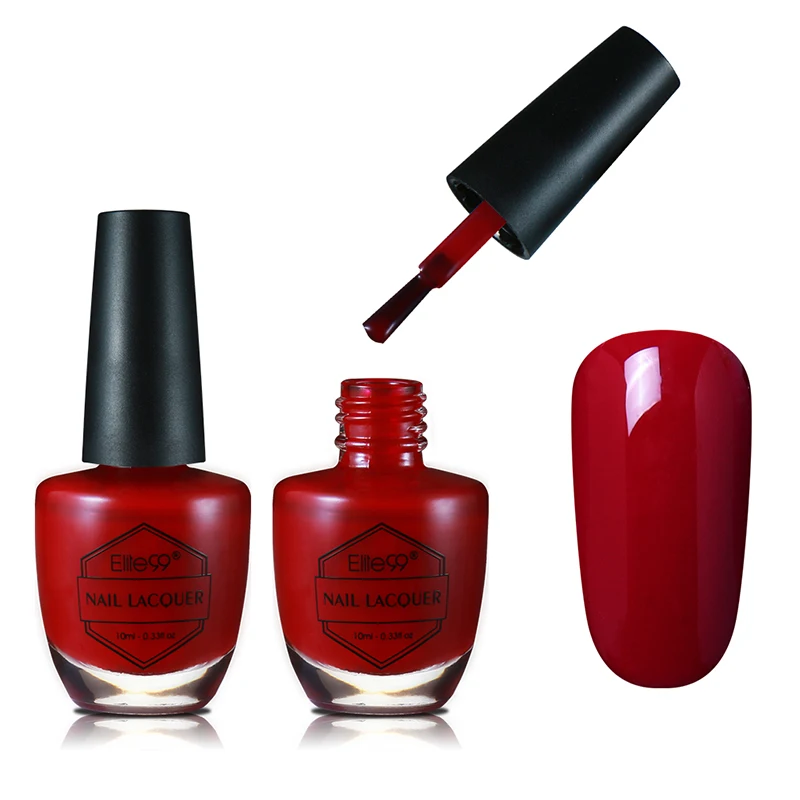 Elite99 10 мл Лак Для Ногтей Стойкий великолепный Vernis a Ongle Nagellak маникюрная эмаль для ногтей DIY - Цвет: 1412