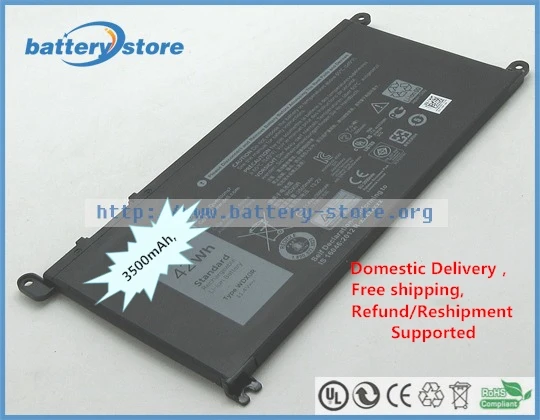 Аккумулятор WDX0R для Dell Inspiron 13 5000 13-5379 13-5378 13-5368 13-7368 13 7378 Dell Inspiron 13 5379