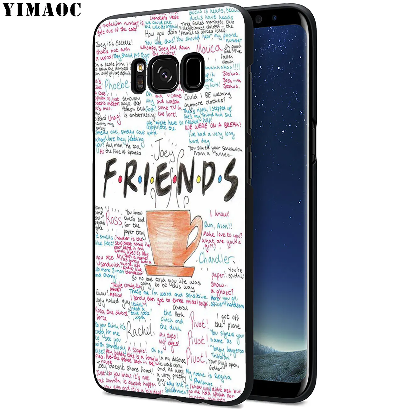 Мягкий силиконовый чехол для Samsung Galaxy A6 Plus A9 A8 A7 2018 A3 A5 2016 2017 черный Note 9 8 | Мобильные