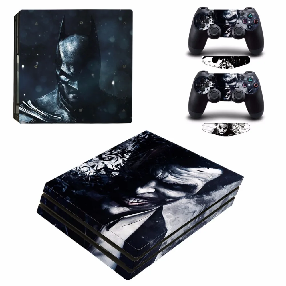 ARRKEO супер герой Бэтмен против Джокера виниловая Обложка Наклейка PS4 Pro Кожа для