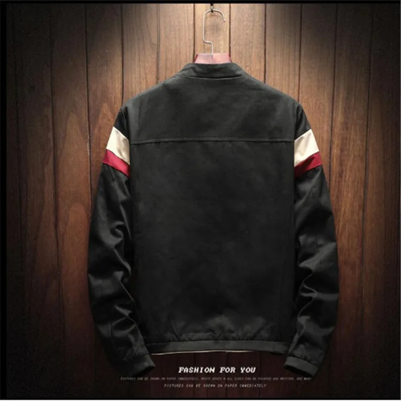 New Men Smart Casual Businessmen Jackets Coats Jaqueta Masculina Male Fashion Slim Fitted Zipper Jacket Hombre Streetwear | Мужская