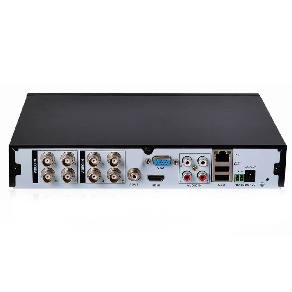 AHD 720 P 1.0mp 25fps реального времени записи HDMI 1080 DVR 8ch видеонаблюдения Hybrid H.264 8
