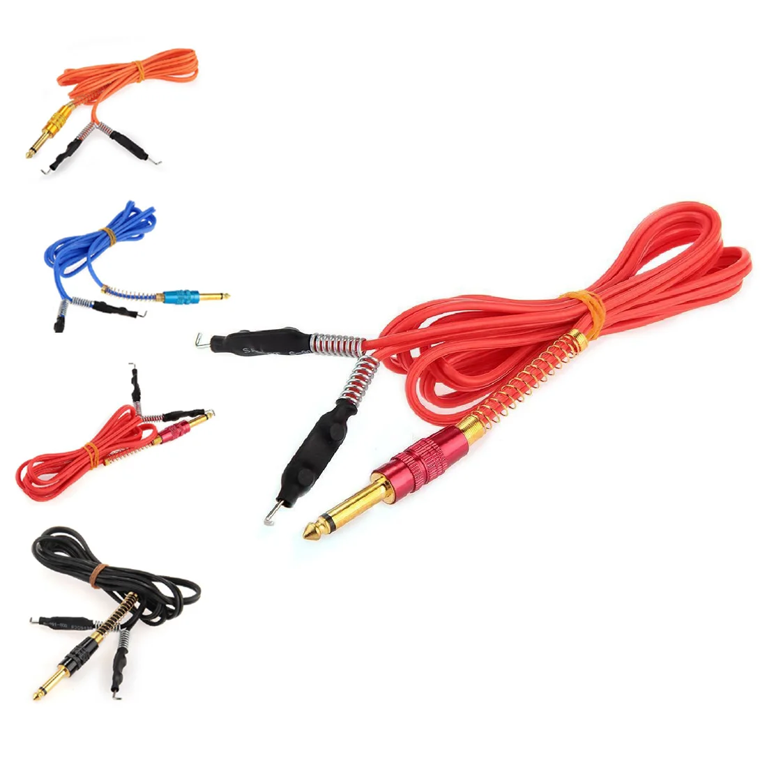 1 7 м провод кабель татуировки Клип шнур алюминиевый сплав силиконовый гель для