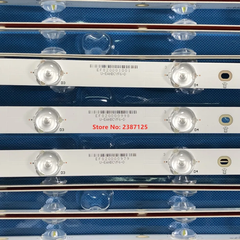 3 шт. светодиодный Подсветка лампы Газа для LBM320P0701 FC 2 32PFK4309 32PHS5301 TPT315B5 LB F3528 GJX320307 H
