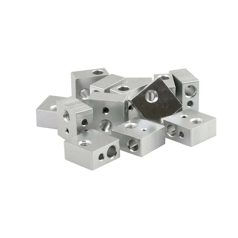 3pcs Anet A6 A8 Aluminum heater block mk8 M6 Head hotend 20*20*10 Specialized for MK7 Makerbot Extruder 3D Printer Parts | Компьютеры и