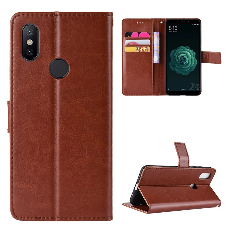 Xiaomi Mi Mix 2 S Чехол Флип Роскошный кошелек Обложка на заднюю панель из искусственной