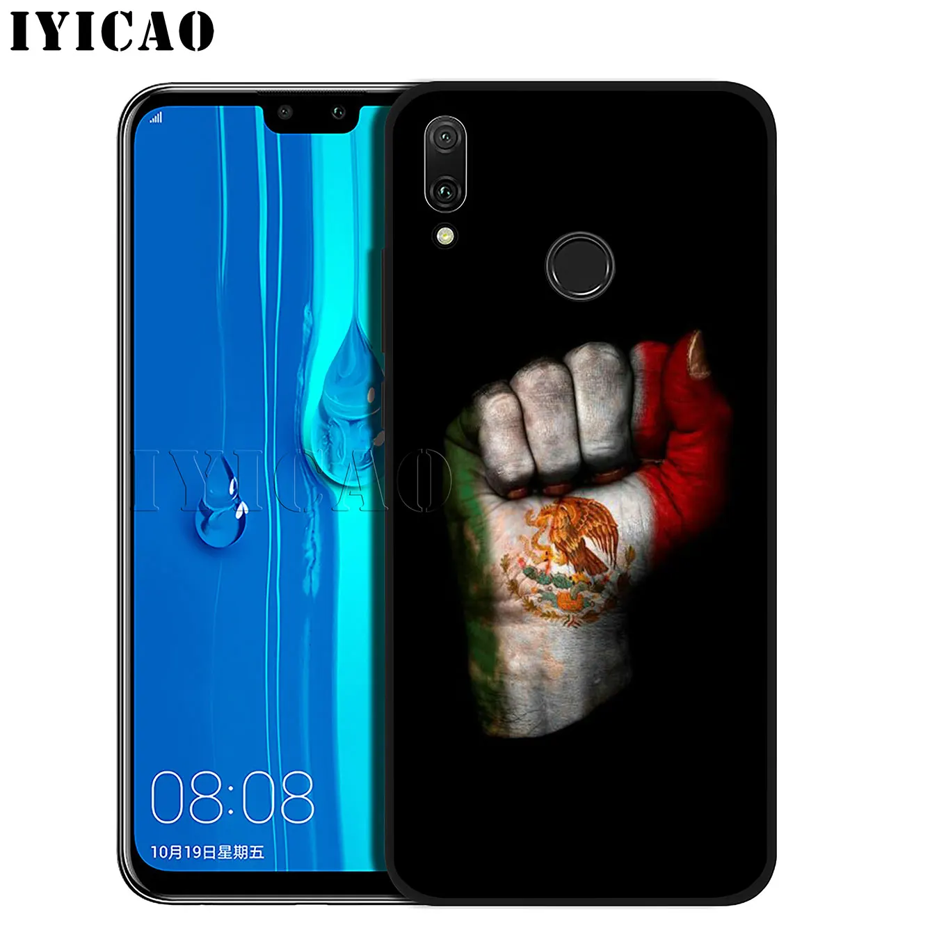 IYICAO mexico flag Black High Quality Soft Phone Case for Huawei Mate 30 20 10 Pro Nova 5I 5T 5 4 4E 3i 3 2i Lite Smart |