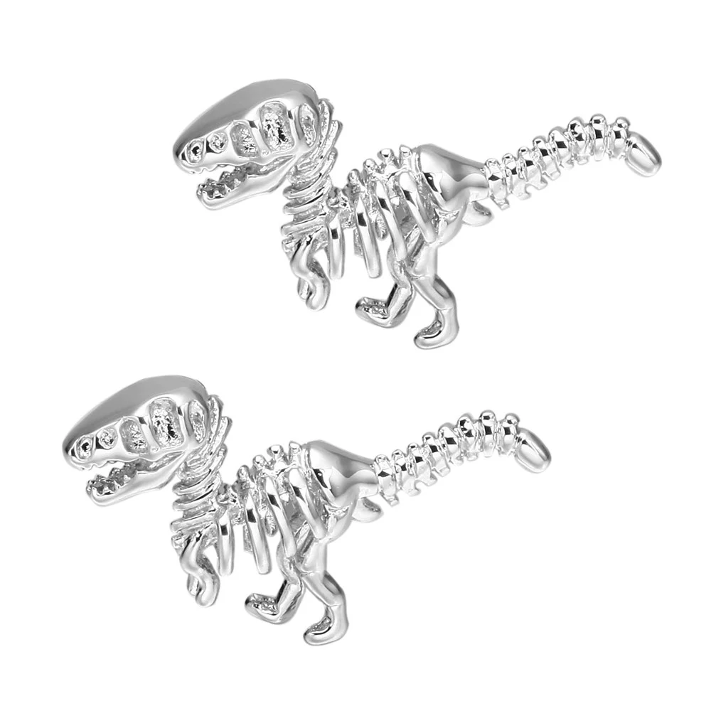 Витрина запонки Серебряный динозавр Материал Классический 3D Скелет Дизайн