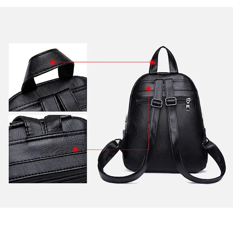 Новый женский рюкзак модные повседневные сумки высококачественные женские