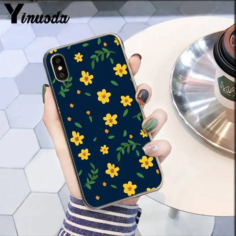 Yinuoda природа цветы милой весенней одежды цветочный эстетический ч для iPhone6S 6plus 7
