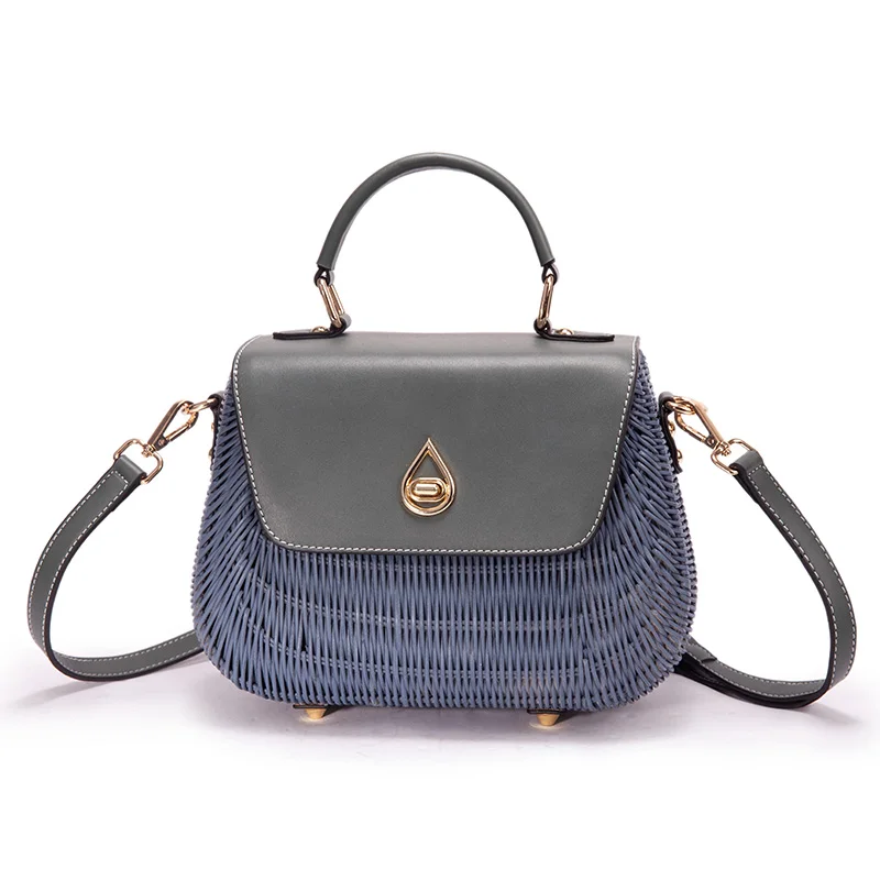 Новинка 2019 сумка из ротанга Сумка с травой праздничная пляжная ручная работа