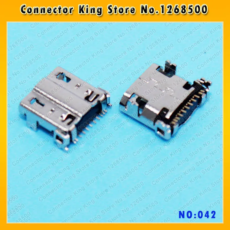 10 шт./лот для Samsung Galaxy SIV S4 i9505 i337 I545 M919 i9500 зарядный порт Micro USB разъем детали MC 042|charging