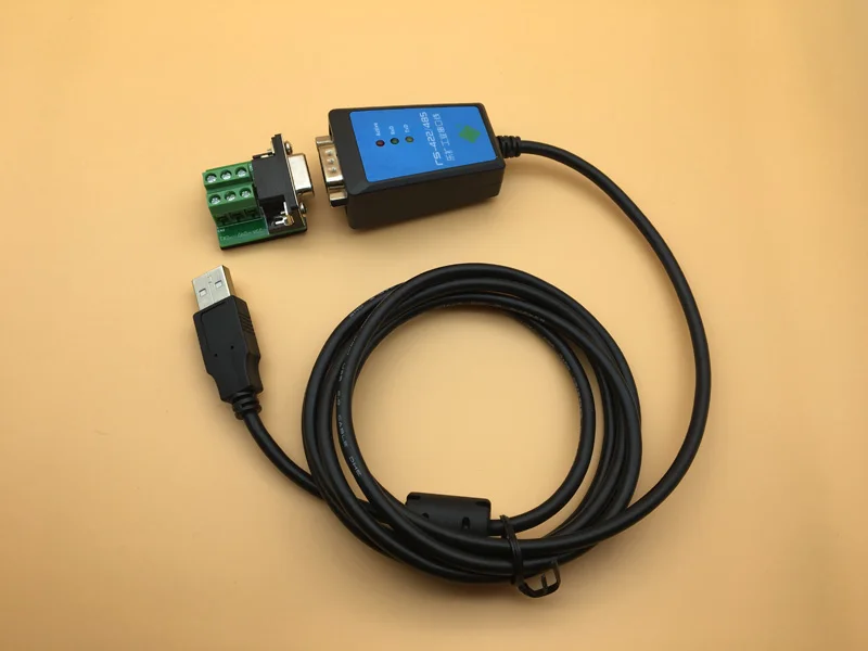 Кабель преобразователь с USB на 180 485/422 см кабель RS485 последовательные кабели связи