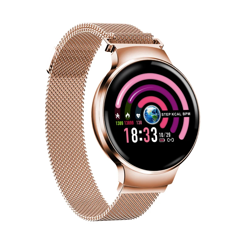 H5 Fashion Smart Watch Women Girl Lady's Watches Blood Pressure Heart Rate Monitor Fitness Smartwatch for xiaomi Huawei Iphone |