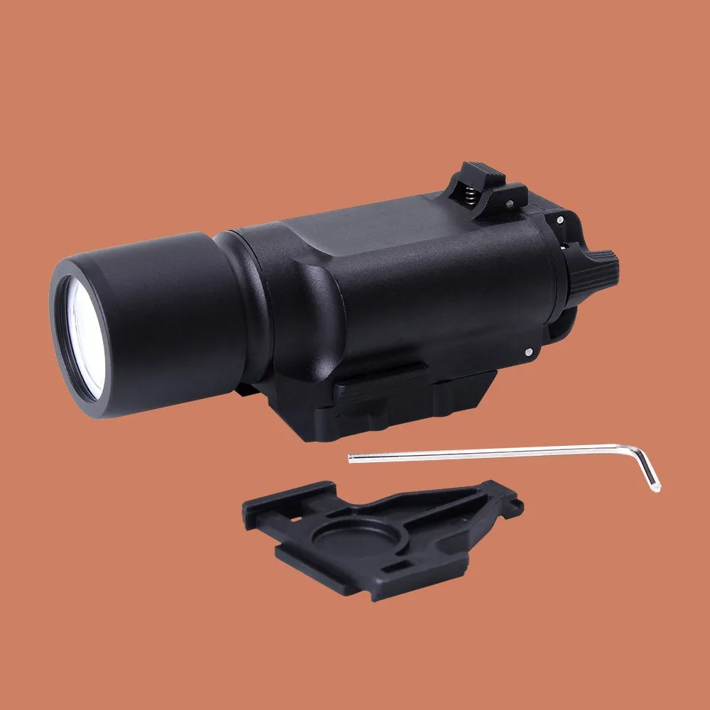 Ohhunt Tactical X300 светодиодный 450 люмен вспышка светильник с высоким выходом оружие флэш-светильник с 20 мм Пикатинни для охоты страйкбольной винтовки