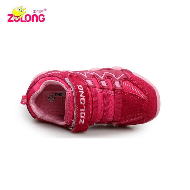 

ZDL Children Brand Sports Shoes Boys and Girls Sneaker Genuine Leather Quality Kid Shoes Fashion Children Sneakers